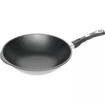 AMT Profi Wok Pfanne hoch Aluguss Induktion 36 cm