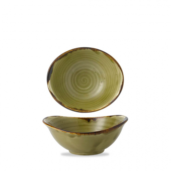 Dudson Harvest Green Schale tief 17,4 x 14,7 cm 