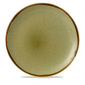 Dudson Harvest Green Teller flach coupe 28,8 cm 