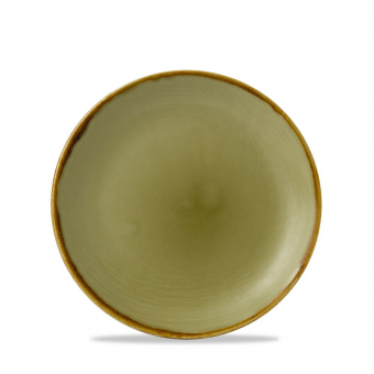 Dudson Harvest Green Teller flach coupe 16,5 cm 