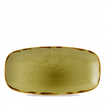 Dudson Harvest Green Chef´s Oblong Platte 29,8 x 15,3 cm 