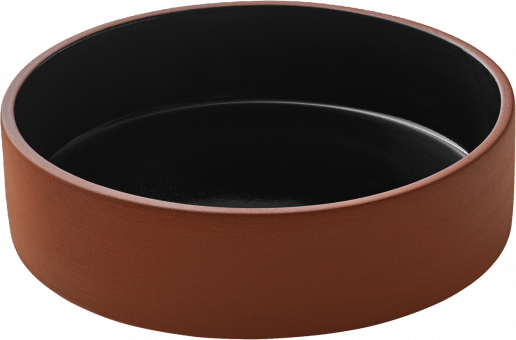 Schale rund 14 cm Jardim Black Glaze Playground 