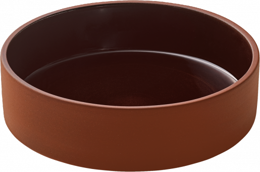 Schale rund 14 cm Jardim Brown Glaze Playground 