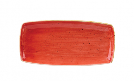 Churchill Stonecast Berry Rede Oblong Platte 29,5x15cm ab 288 Stück
