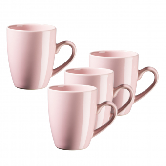 Kaffeebecherset 4-tlg 42 cl Inoda Human Aura Rosa Mäser 