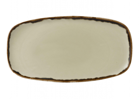 Dudson Harvest Linen Chef´s Oblong Platte 35,5 x 18,9 cm 