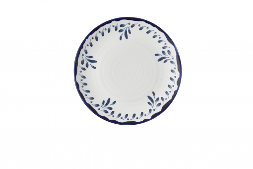 Dudson Harvest Mediterranean Blue Teller flach coupe 27,5 cm 