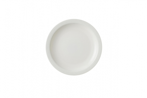 Dudson Harvest Norse White Teller flach schmale Fahne 25,4 cm 