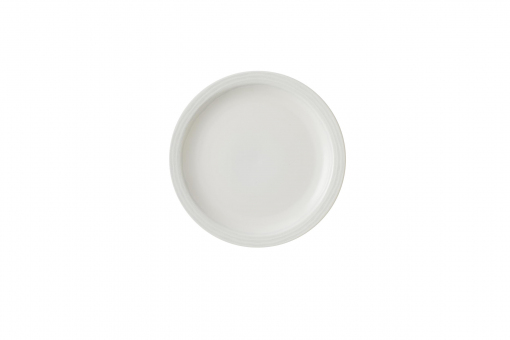 Dudson Harvest Norse White Teller flach schmale Fahne 23 cm 