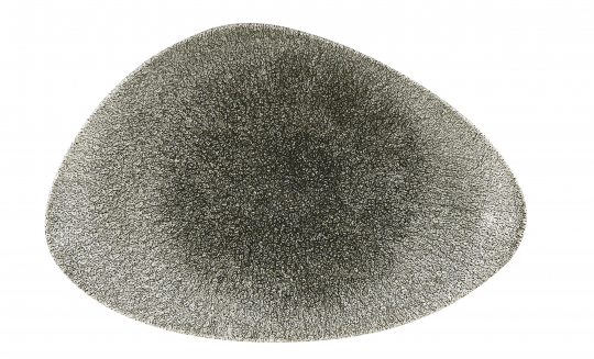Churchill Studio Prints Raku Quartz Black Platte dreieckig 30,4 x 20,5 cm ab 6 Stück