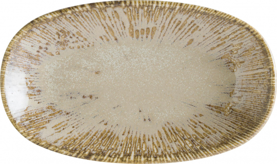 Gourmet Platte oval 24 x 14 cm Snell Sand Bonna 