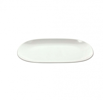 Servierbrett oval 39 x 27 cm Show Plate Bianco Melamine Tognana ab 192 Stück