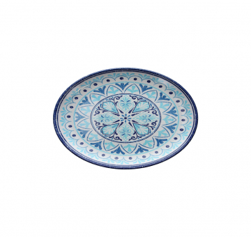 Platte oval 48 x 34 cm Show Plate Cefalu Melamine Tognana 