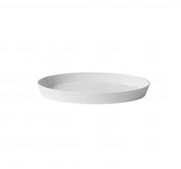 Platte oval 34 x 21 cm Show Plate Bianco Melamine Tognana ab 6 Stück