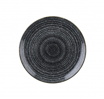Churchill Studio Prints Homespun Charcoal Black Teller flach coupe 16,5 cm ab 60 Stück