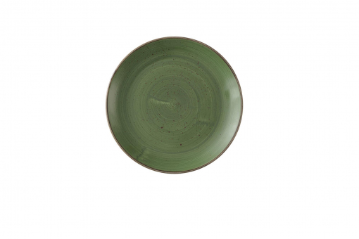 Churchill Stonecast Sorrel Green Teller flach coupe 28,8 cm 