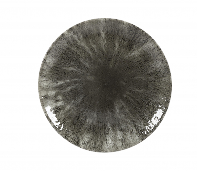 Churchill Studio Prints Stone Quartz Black Teller flach coupe 21,7 cm 