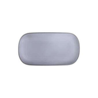 Platte oval 33 x 18 cm Terracotta Grey Tognana ab 3 Stück