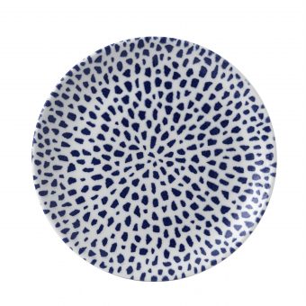 Dudson Terrazzo Blue Teller flach coupe 26 cm 