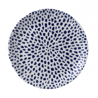 Dudson Terrazzo Blue Teller flach coupe 28,8 cm 