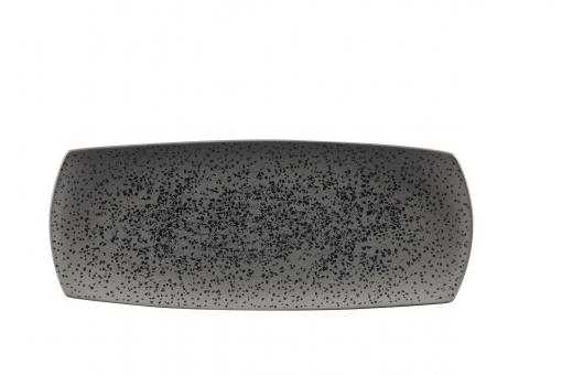Churchill Menu Shades Caldera Flint Grey Platte rechteckig 35,5 x 14.2 cm ab 6 Stück
