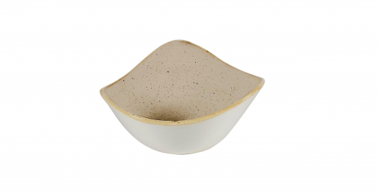 Churchill Stonecast Nutmeg Cream Schale dreieckig 18,5cm/0,37l ab 12 Stück