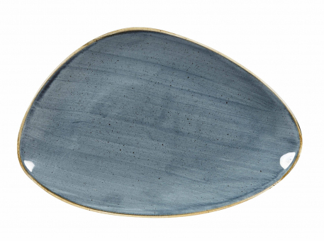 Churchill Stonecast Blueberry Chefs Platte dreieckig 30,4x20,5cm ab 18 Stück