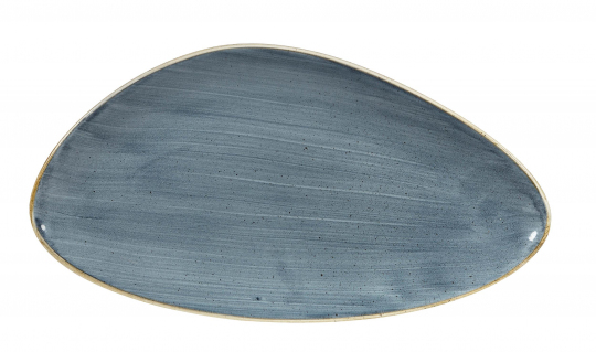 Churchill Stonecast Blueberry Chefs Platte dreieckig 35,5x18,8cm ab 36 Stück
