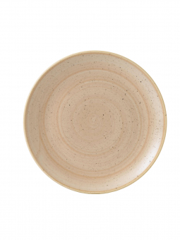 Churchill Stonecast Nutmeg Cream Teller flach coupe 28,8cm 