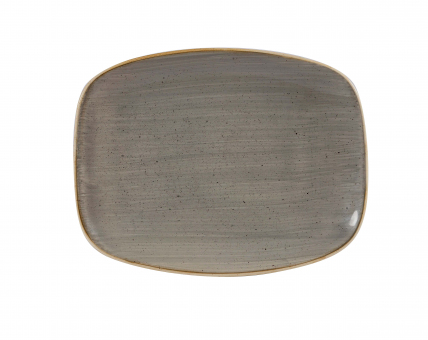 Churchill Stonecast Peppercorn Grey Chefs Oblong Platte 23,7x15,7cm ab 48 Stück