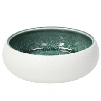 Coppetta Bowl 11,5 cm White Teal Elipse Tognana 