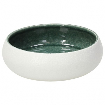 Coppeta Bowl 14,5 cm White Teal Elipse Tognana 