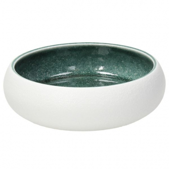 Coppetta Bowl 19,5 cm White Teal Elipse Tognana 